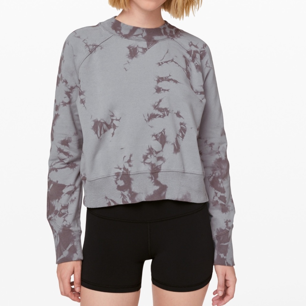 Lululemon tie dye sweater